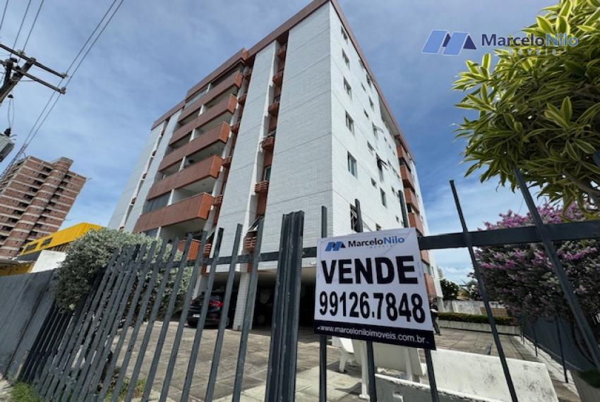 Apartamento em Olinda, 90m2, 03 Quartos, 03 Wcs